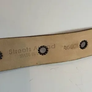 Streets Ahead Western Cowgirl Studded Belt Women’s Small Made In USA Streets Ahead | Accessories | Streets Ahead Western Cowgirl  main image 3